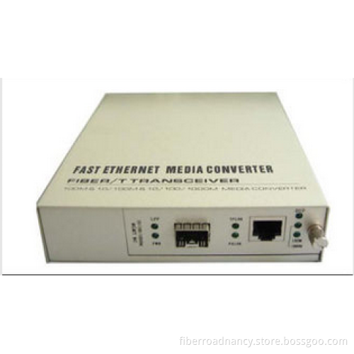 100M / 1000M Manageable Fiber Media Converter Media Converter Remote